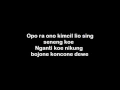 Download Lagu NDX AKA - Bojoku Ketikung (LIRIK)