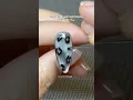 Super quick and easy leopard print nails