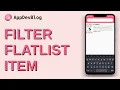 Filter FlatList Item React Native AppDevBlog