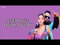 (Zalim (Lyrics) - Badshah, Nora Fatehi | Payal Dev | Abderafia El Abdioui | Bhushan K