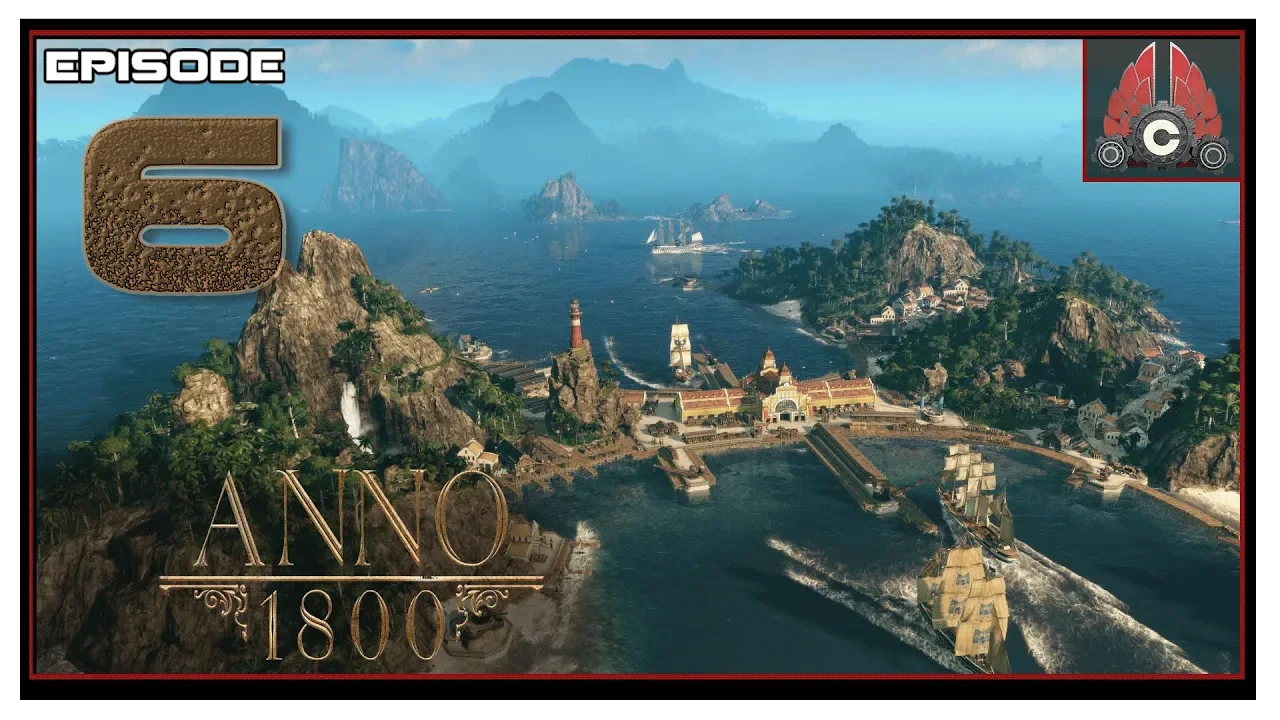 Let's Play Anno 1800 Full Release With CohhCarnage - Episode 6