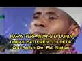 Lagu Nafas terpanjang didunia, durasi satu menit 33 detik, Qori Syaikh Qari Eidi Shaban
