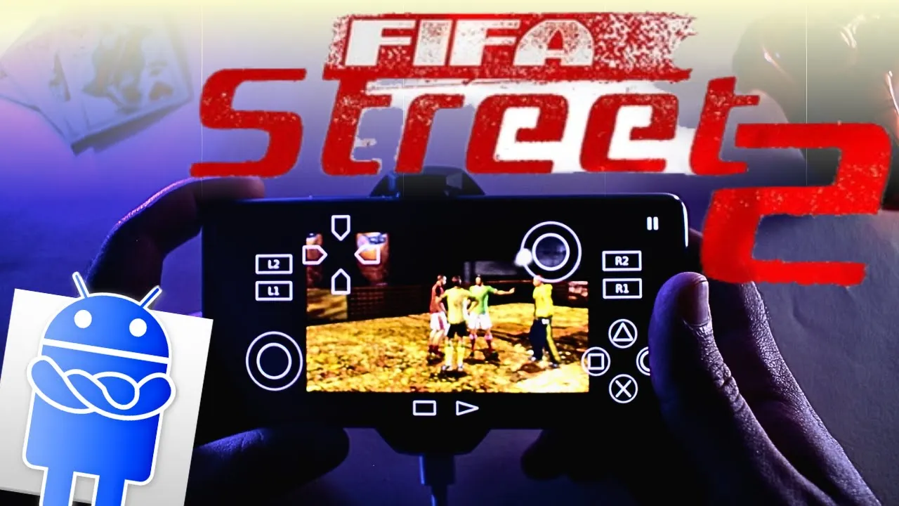 FIFA Street 2 Android Gameplay | PS2 Emulator Android | Aethersx2 Android