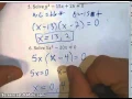 SPHS Pre-AP Algebra 2 Unit 4 Test Review 1