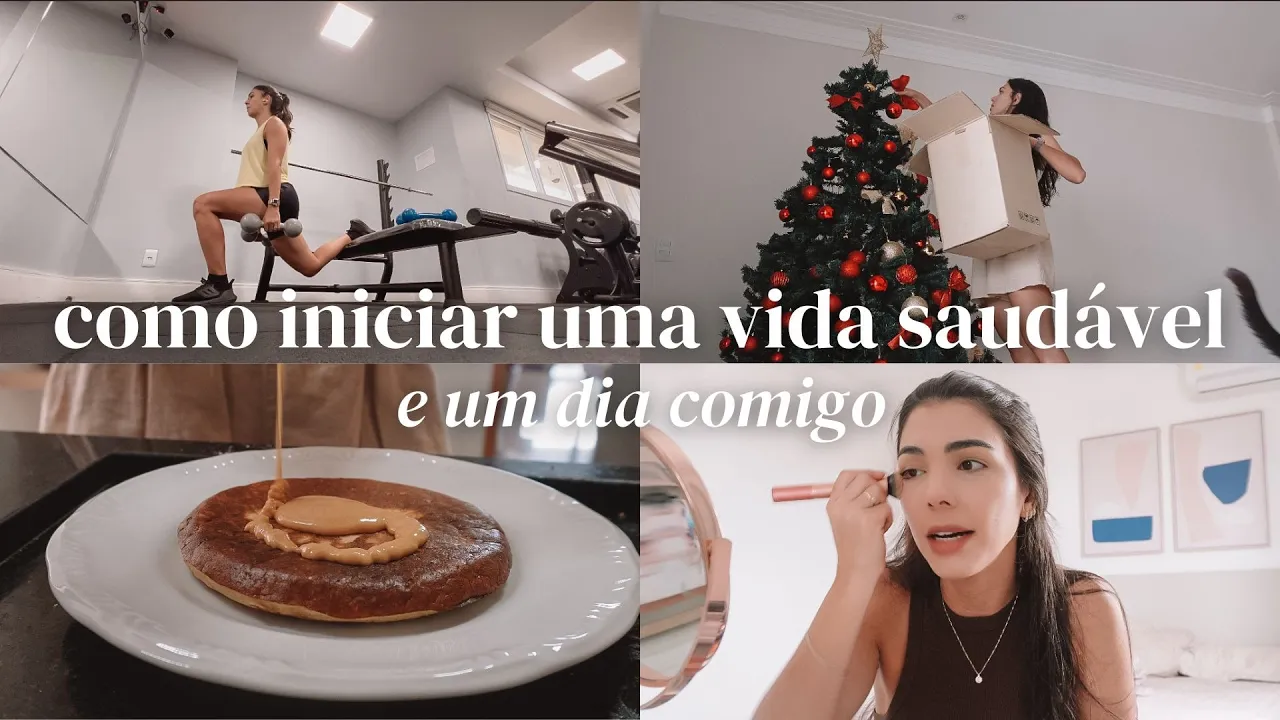 DICAS PARA QUEM QUER COMEÇAR A TER UMA VIDA SAUDÁVEL, rotina, receitinhas | vlog um dia comigo