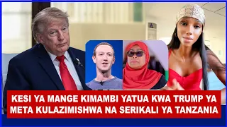 HABARI KUBWA NCHINI MAREKANI NI MANGE KIMAMBI KUISHTAKI KAMPUNI YA META KISA KUFUNGIWA INSTAGRAM