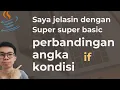 Bagaimana membandingkan kondisi 2 angka Belajar dasar Java Tutorial Java