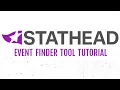 Event Finder Tool Step-By-Step Guide on Stathead Baseball