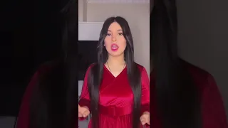 تصميم ل قمر على اغنيه ياويلي الابس احمر 