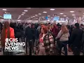 Powerful winter storm hampers travel over holiday weekend