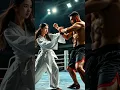 Download Lagu Beauty vs Power | Epic Martial Arts Showdown in the Ring 🥋🔥 #shorts #aiart