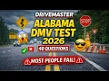 Alabama DMV Practice Test 2026 Permit Test 1 40 Questions - Most People Fail