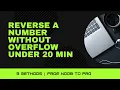 Reverse a Number without Overflow 3 Methods