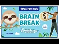 Shiloh the Sloth Brain Break Calming Yoga For Kids GoNoodle