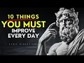 10 Life-Changing Daily Habits You Must Work On Every Day - BECOME UNSTOPPABLE STOICISM