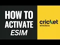 How To Activate Cricket Wireless Esim 2025 cricket esim activation