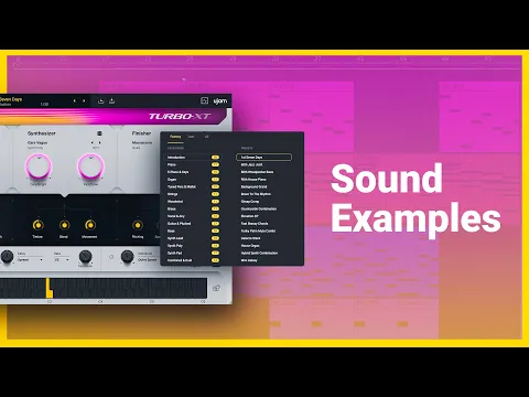 Usynth TURBO-XT Loyalty Upgrade from any paid UJAM product product video