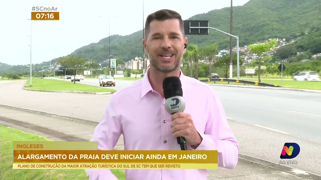 Licitação para alargamento da faixa de areia da praia de Jurerê deve ser relançado na próxima semana