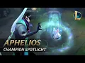 Aphelios Champion Spotlight Gameplay - League of Legends
