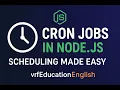 Schedule Tasks in Node js with Cron Jobs node-cron Tutorial Step by Step