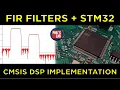 STM32 Real-Time FIR Filter Implementation CMSIS DSP - Phil s Lab