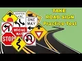 Take a Road Signs Practice permit 2020