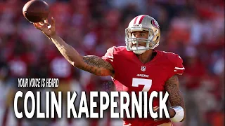Colin Kaepernick - Racism Your voice is heard Tag Live