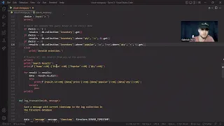 Cloud Database Project with Python and Google Firebase