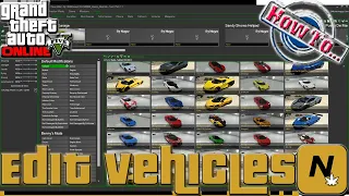 Grand Theft Auto V Online How To Edit Vehicles With Save Editor