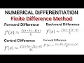 Finite Difference Numerical Analysis Engineering Mathematics Introduction
