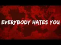 Download Lagu Citizen Soldier - Everybody Hates You  (Official Lyric Video)