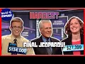 TOP 35 Intense Final Jeopardy Rounds I World Of Jeopardy