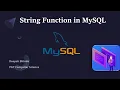 MySQL String Function