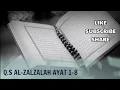 Download Lagu Q.S AL-ZALZALAH AYAT 1-8 NADA ROST (METODE TILAWATI/METODE UMMI)