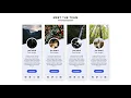 builde meet the team section using html and css only