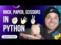 Programming Rock Paper Scissors in Python Basics of Python