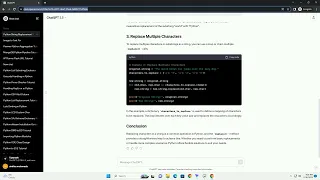 Replacing characters in a string and returning in python