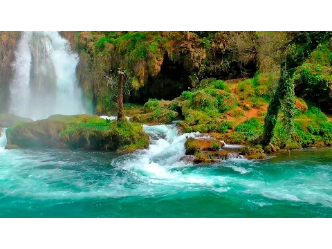 Download MP3 Relaxing Music with Nature Sounds - Waterfall HD