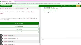 Basic Data Structures Access an Array s Contents Using Bracket Notation Learn freeCodeCamp Goog