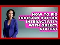 How To Fix InDesign Button Interactivity With Object States - Design Tool Unlocked