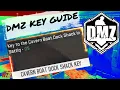 CAVERN BOAT DOCK SHACK KEY - DMZ KEY GUIDE