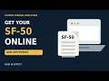 New OPM Portal Is Live Former Federal Employees Can Request SF-50s Online