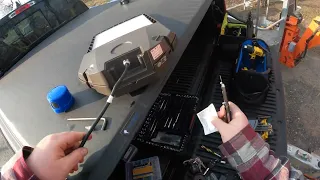 Installing Hyperlite LED floodlights from Amazon for my driveway and yard