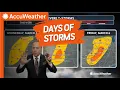 Persistent Storm System Delivers Days of Severe Weather and Tornado Threat