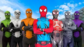 SPIDER-MAN Brothers Meet ALL Serbian Dancing Lady || What Should We Do Now?? Season 1 ( Action POV )