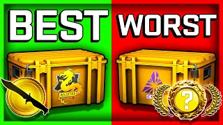 OPENING THE BEST AND WORST CS2 CASE DOUBLE KNIFE