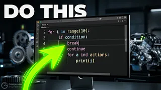 Python Loop Control Statements break continue pass Lec 23