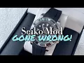 Seiko Mod Gone Wrong Messing Up My Seiko Mod Submariner Build And How I Fixed It