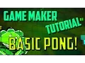 Game Maker Studio Basic Pong Tutorial