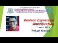 Simplification Boolean Expression